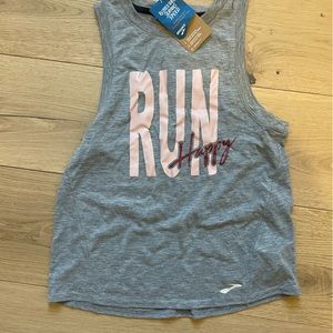 Brooks running muscle tank
